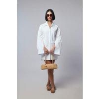 Courr&egrave;ges Dress Belted Shirting