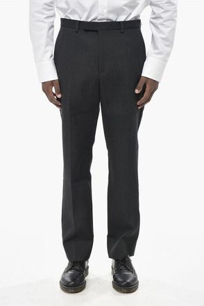 Gucci Regular-Waist Wool Trousers size 48