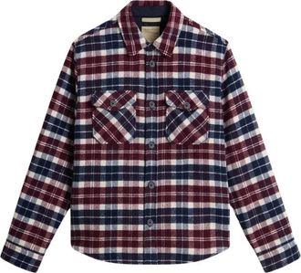 Woolrich Shirt jacket - Heren - Casual Overhemden - Veelkleurig - L - Wol - Overhemden