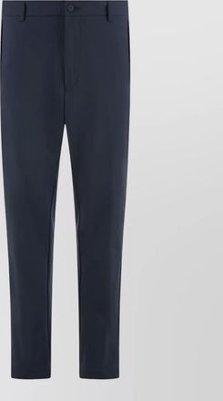 HUGO BOSS technical fabric regular-fit straight-leg trousers