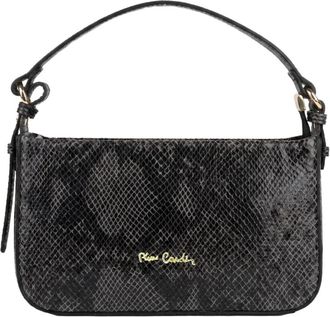 Pierre Cardin Schoudertas - Dames - Schoudertassen - Zwart - ONE Size - Leer - Tassen