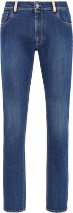Billionaire Boys Club Denim Super Straight Cut - Heren - Slim Fit Jeans - Blauw - W27 - Denim - Jeans