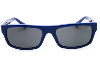 Guess GU00276 Rectangular Injected Propionate Sunglasses - Blue