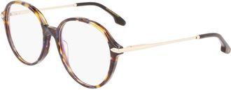 Victoria Beckham Brown Acetate Glasses Womens (Frames)