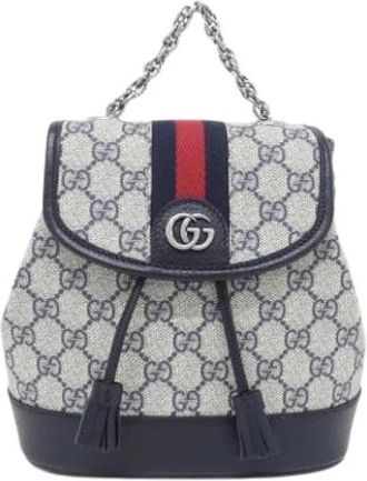 Gucci Pre-owned Backpacks, female, Multicolor, Size: ONE SIZE Pre-owned Vintage GG Supreme Backpack