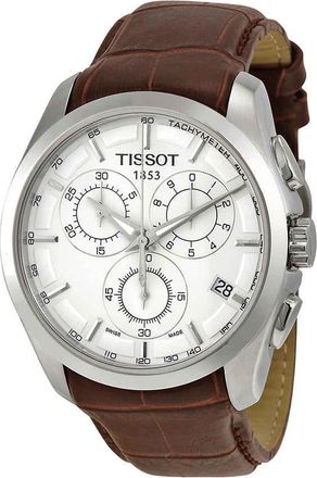 Tissot Couturier Chronograph Silver Dial Mens Watch T0356171603100