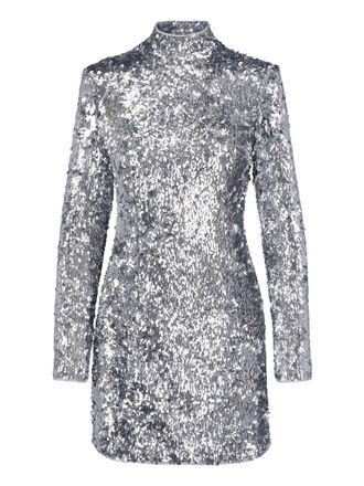 Balmain Abito Mini Paillettes