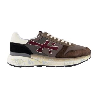 Premiata Sneakers, male, Brown, Size: 10 US Brown/Red Mick Sneaker