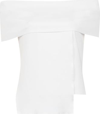 Gloria Coelho off the shoulder blouse - White