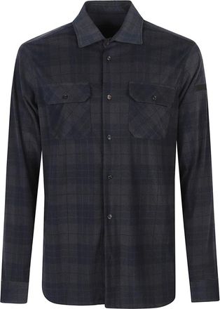 Roberto Ricci Design Casual Shirt - Heren - Casual Overhemden - Blauw - L - Overhemden