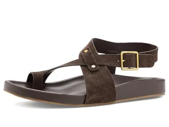 Franco Sarto Blair Womens Wedge Shoes Umber Dark Brown Suede : 8.5 M, Leather