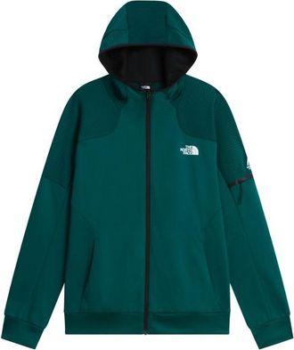 The North Face Mountain Athletics Full Zip Fleece 2.0 Fleecejacke f&uuml;r Herren | gr&uuml;n/blau