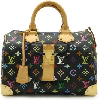 Louis Vuitton Pre-owned Speedy 30 Monogram Multicolor Handbag - - Pre-owned - Donna - Nero - ONE SIZE