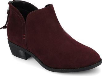 Journee Collection JOURNEE Livvy Ankle Bootie in Oxblood at Nordstrom Rack, Size 7.5