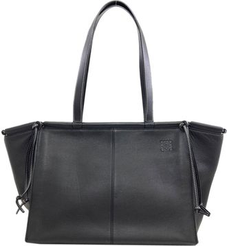 Loewe Black Leather Tote Bag (Pre-Owned)