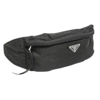 Prada Vintage, unisex, Zwart, ONE Size, Nylon, Pre-owned Re-Nylon Waist Pouch