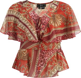 Faina Blouse Dames rood