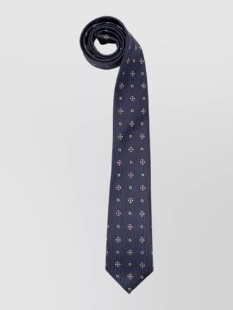 Saint Laurent silk jacquard tie