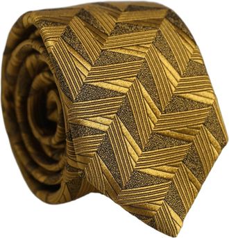 Dolce & Gabbana Nektie - Heren - Stropdassen - Geel - ONE Size - Accessoires