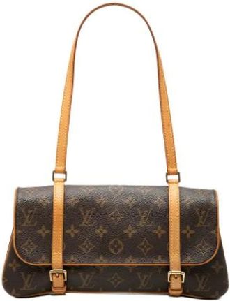 Louis Vuitton Pre-owned Marelle Borsa a Spalla - - Pre-owned - Donna - Marrone - ONE SIZE