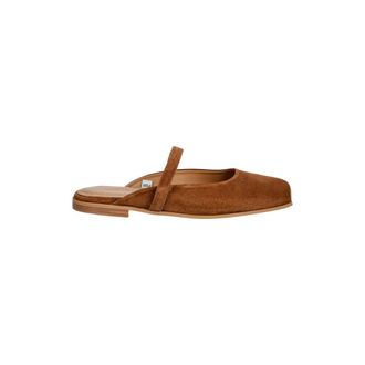 INUIKII Lazy NY Mules - Dames - Slip ons - Bruin - 37 EU - Su&egrave;de - Schoenen