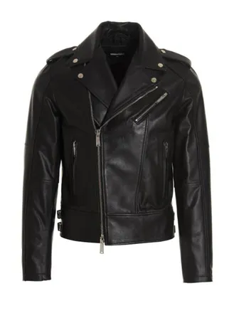 Dsquared2 Black Notched Lapel Jacket