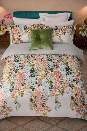 Ted Baker Wisteria Cotton Sateen Duvet Cover Set | Size: King