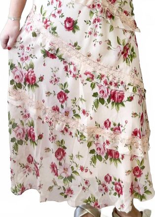 Dress Forum Lacey Maxi Dress In Rose Blossom