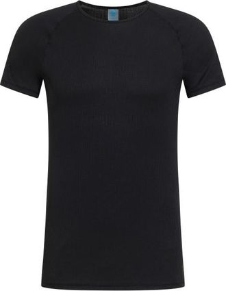 Odlo Active Light Base Layer Top Crew Neck S/S Kunstfaserunterw&auml;sche f&uuml;r Herren | schwarz