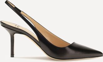 Francesco Russo D&eacute;coll&eacute;te Slingback asimmetriche in pelle Woman 36