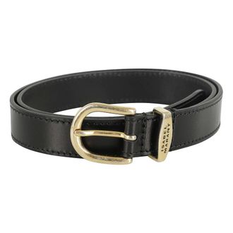 Isabel Marant Dames, Accessoires, Zwart, Maat: 85 CM Leer