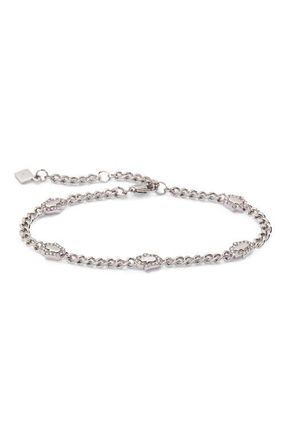 Alex and Ani Hamsa Curb Chain Bracelet in Silver at Nordstrom