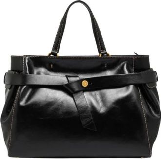 Gianni Chiarini Miranda - Dames - Handtassen - Zwart - ONE Size - Leer - Tassen