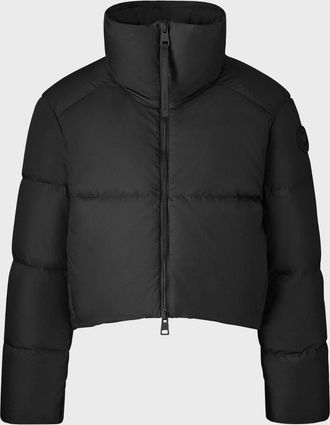 Canada Goose Garnet Cropped Puffer