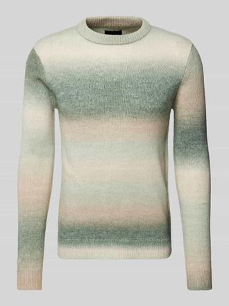 Only & Sons Strickpullover mit gerippten Abschl&uuml;ssen Modell TIMBER in Beige, Gr&ouml;&szlig;e XL