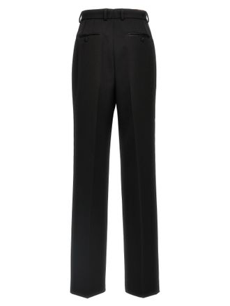 Dolce & Gabbana Womens Black Virgin Wool Tuxedo Clothing
