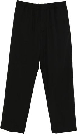 Lardini Pavice Broek - Heren - Straight fit broeken - Zwart - XL - Wol - Broeken