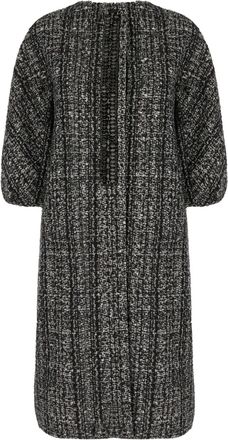 Max Mara Cappotto con ricamo - Nero