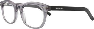 Montblanc Montblanc Mens 54 mm Grey Eyeglasses