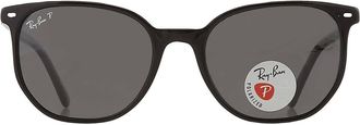 Ray-Ban Elliot Polarized Black Square Unisex Sunglasses RB2197 901/48 54