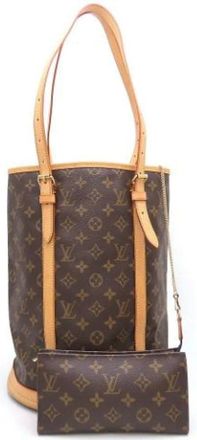 Louis Vuitton Pre-owned Bucket Bags, female, Brown, Size: ONE SIZE Pre-owned Bucket Bag