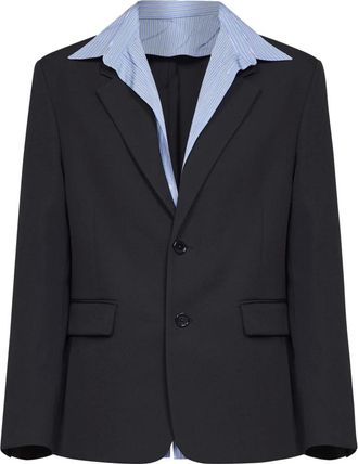 Balenciaga Hombre, Chaquetas, Azul, Talla: M