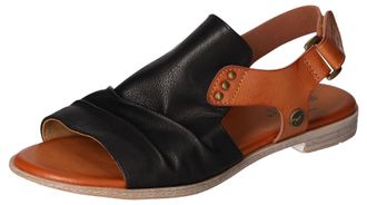 Mustang Jeans Sommerschuh, Sandalette, Blockabsatz, mit Klettverschluss