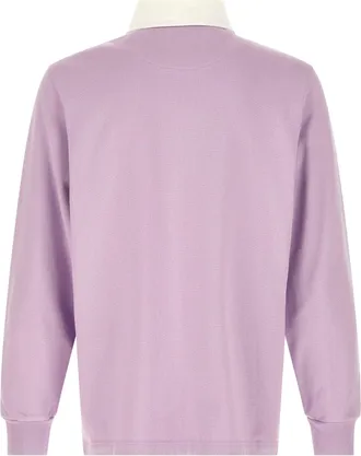 J.W.Anderson Embroidered Rugby Polo - Lavender