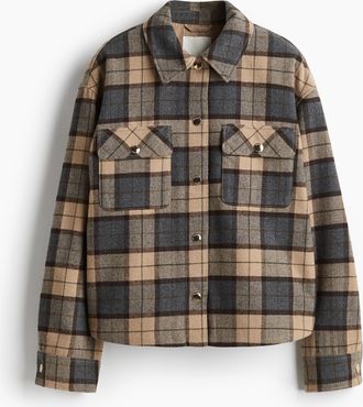 H&M Oversized Shacket - Beige