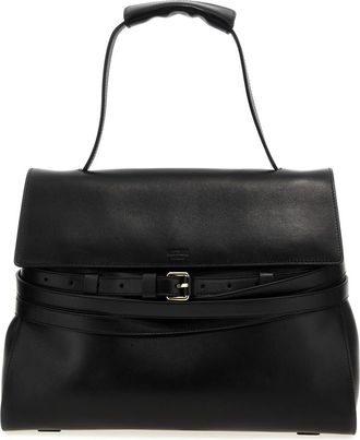 Moschino Black Tie Me shoulder bag