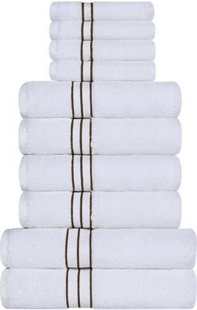 Superior 10-Piece Turkish Cotton Towel Set in Latte at Nordstrom Rack, Size 10 Piece Set