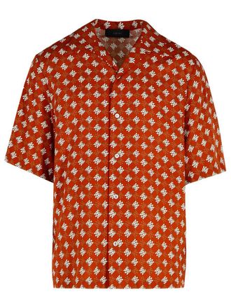 Amiri Starbus Orange Viscose Shirt
