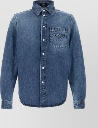 Versace denim shirt