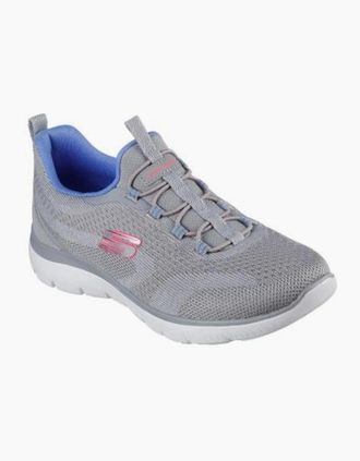 Skechers Womens Skechers Summits - Fun Flair 150113 in Grey multi - Size: 6